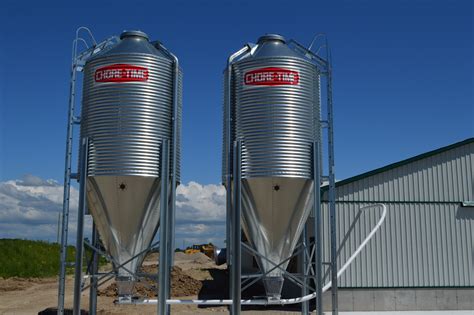 steel feed box|bulk feed bin sizes.